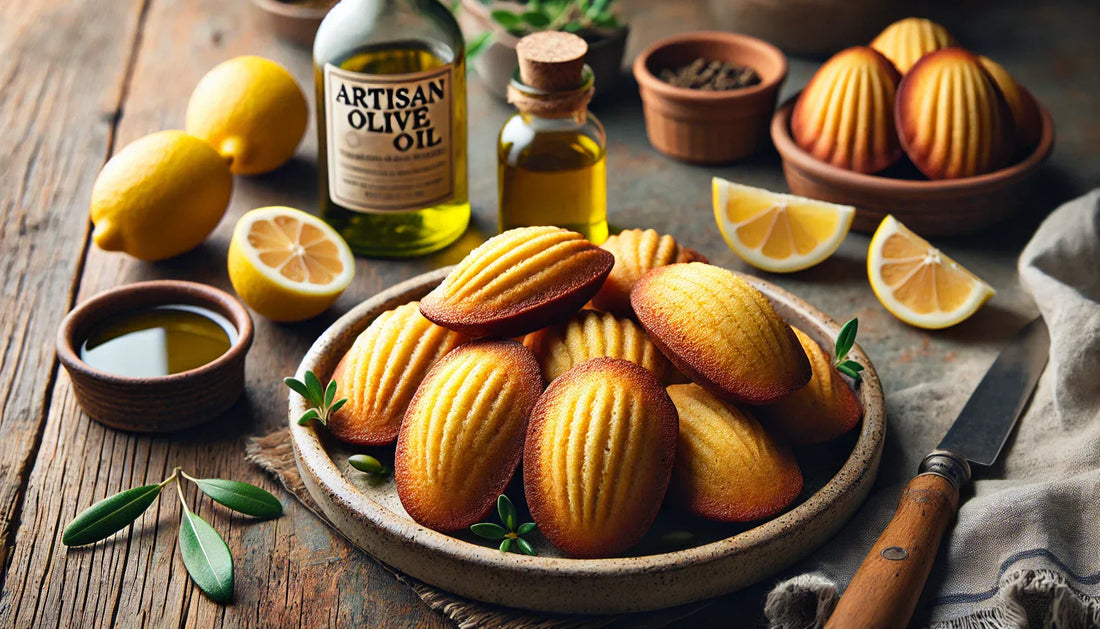 Madeleines Citron et Huile d'Olive