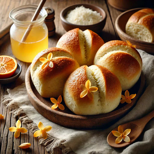 Pain au lait vegan à la fleur d'oranger