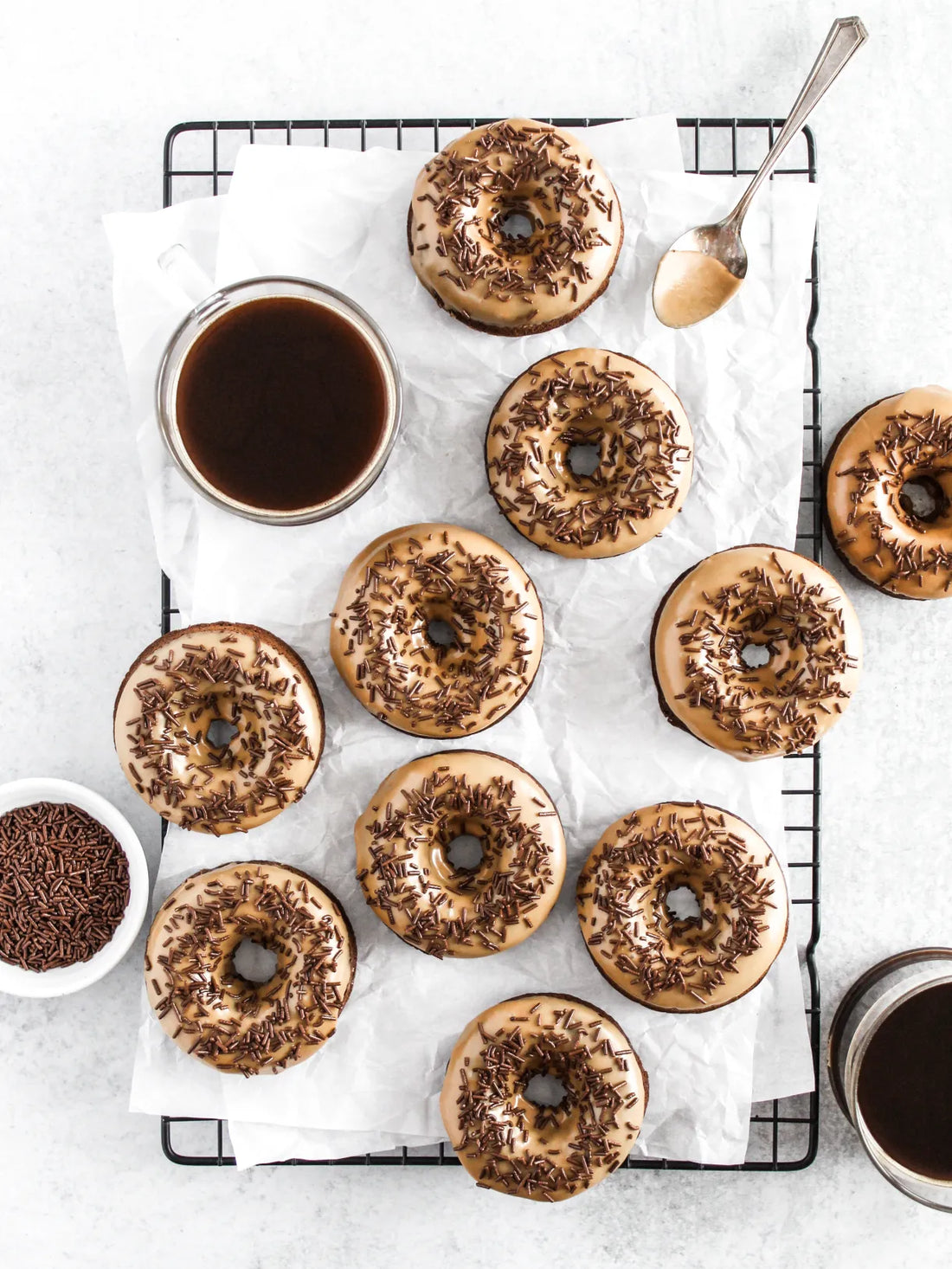 Donuts au café VEGAN