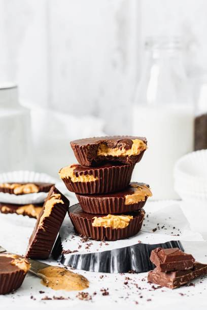 Cups au Chocolat et Beurre de Cacahuète