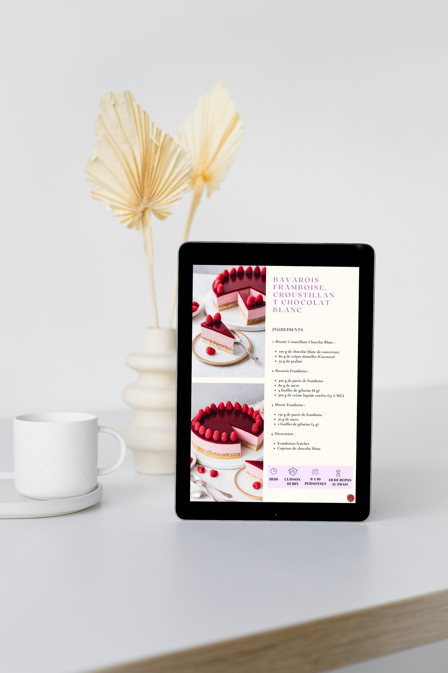 Mockup BakeBook Printemps