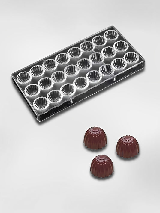 Moule à chocolats en polycarbonate  Douceur Praliné