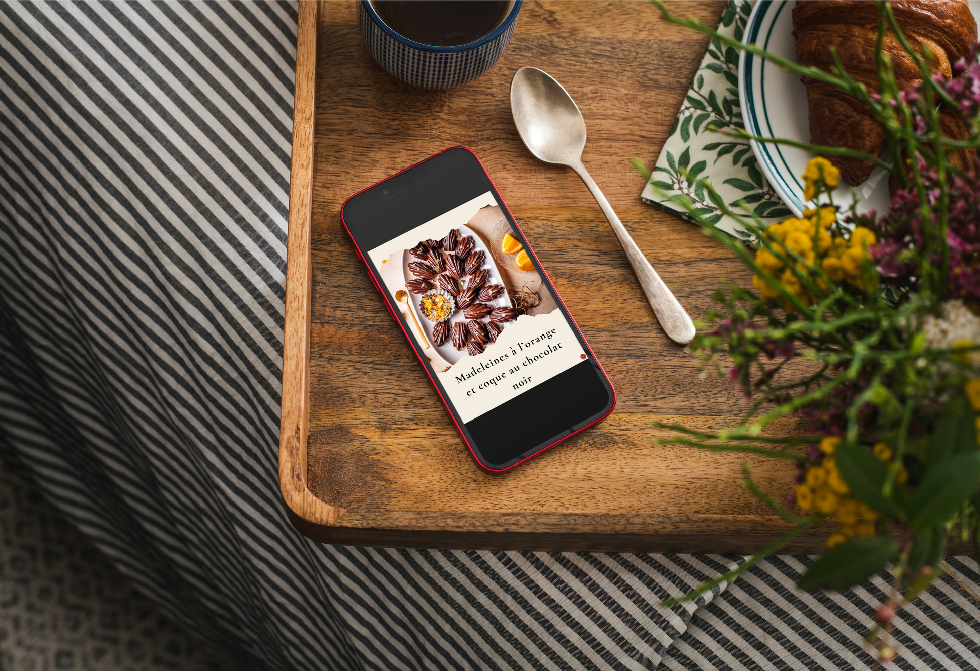 Mockup BakeBook Madeleines