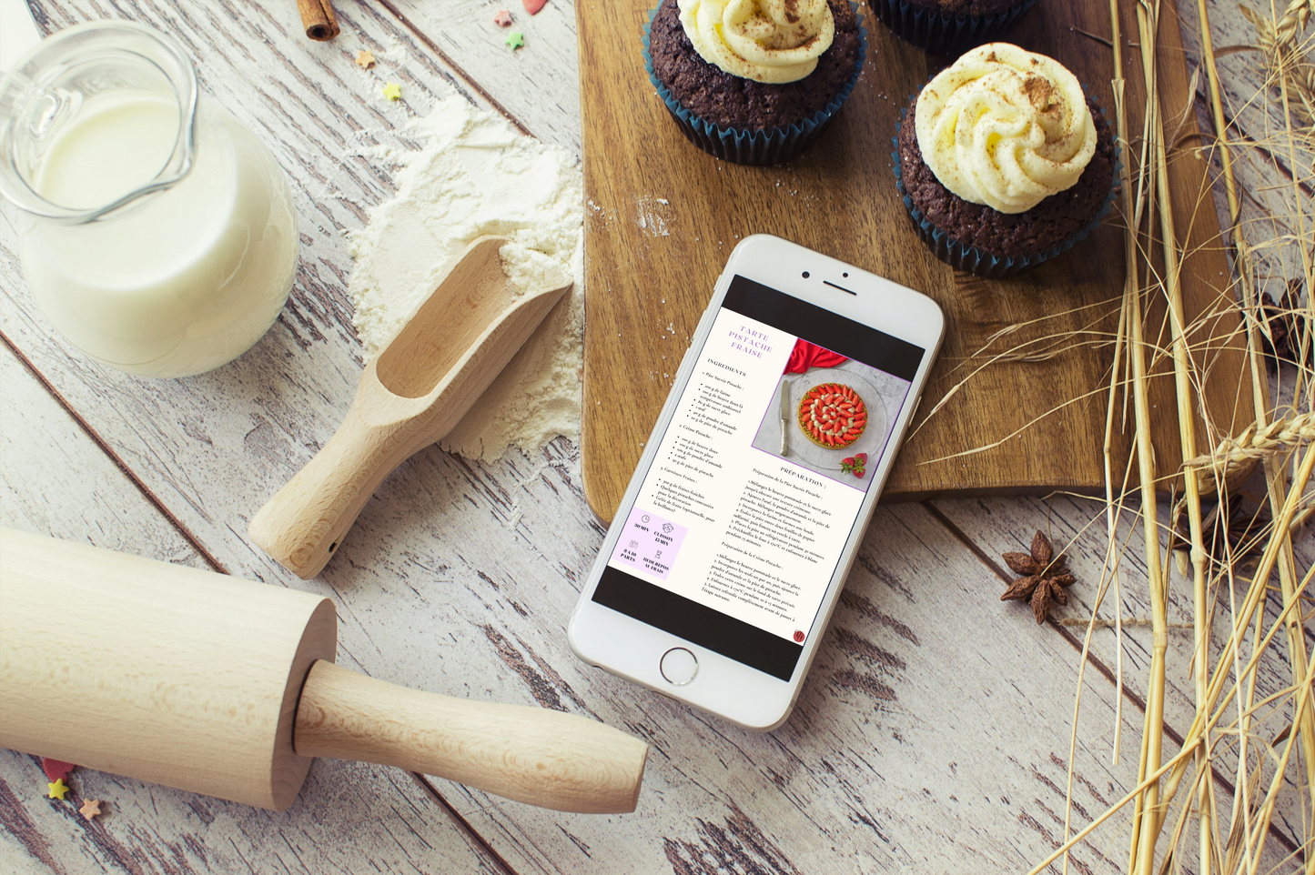 Mockup BakeBook Printemps