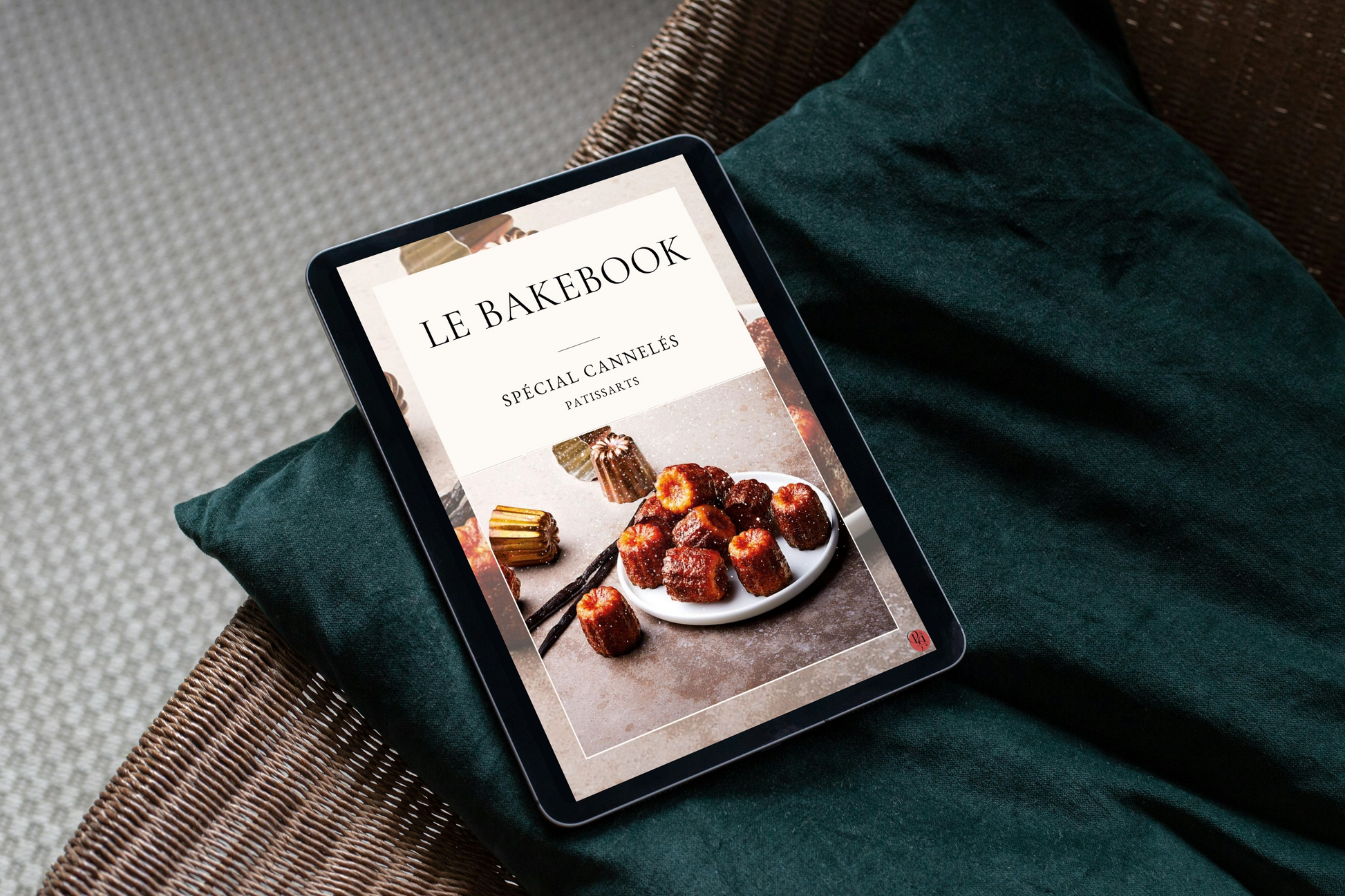 Mockup BakeBook Cannelés
