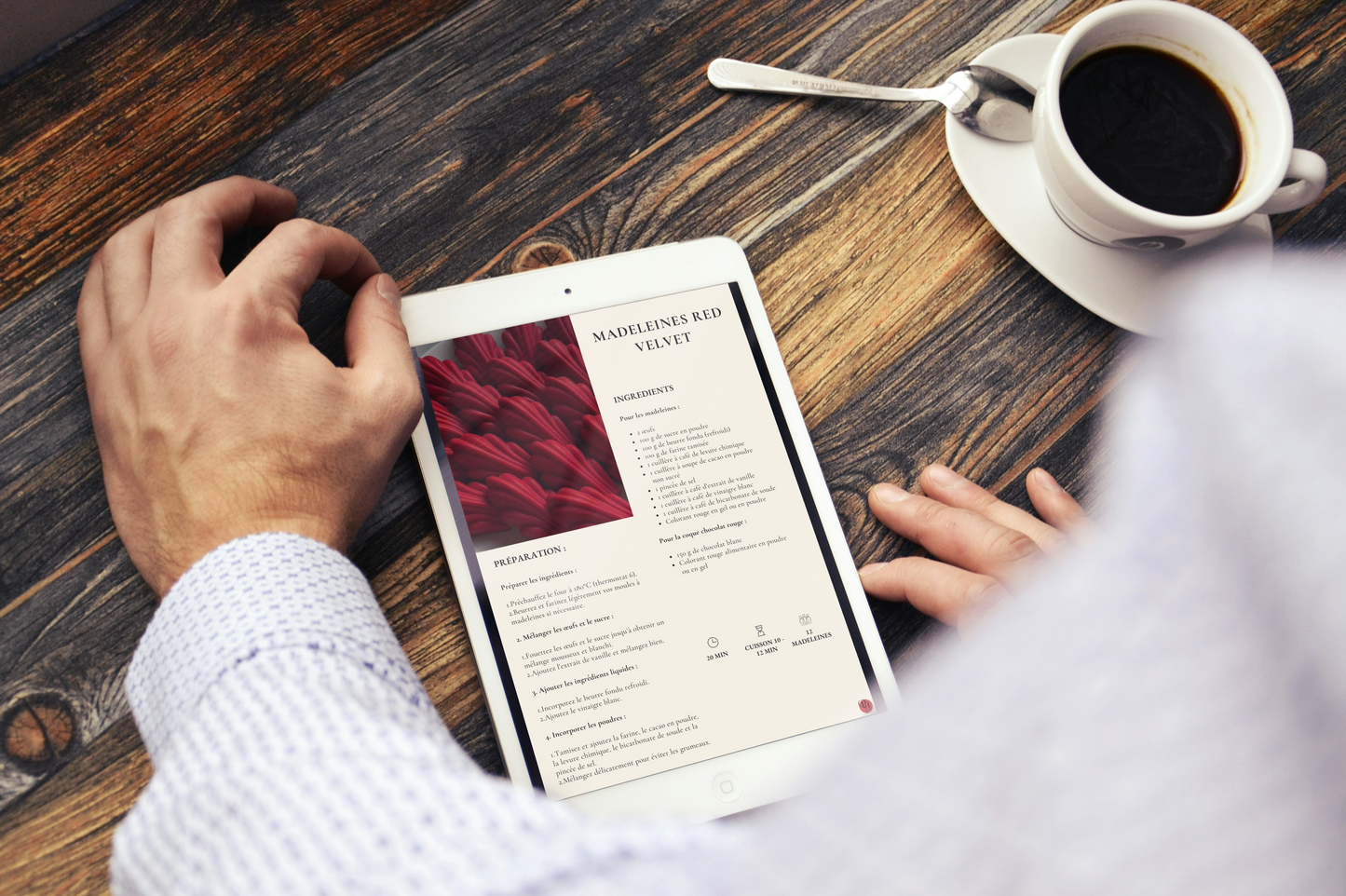 Mockup BakeBook Madeleines