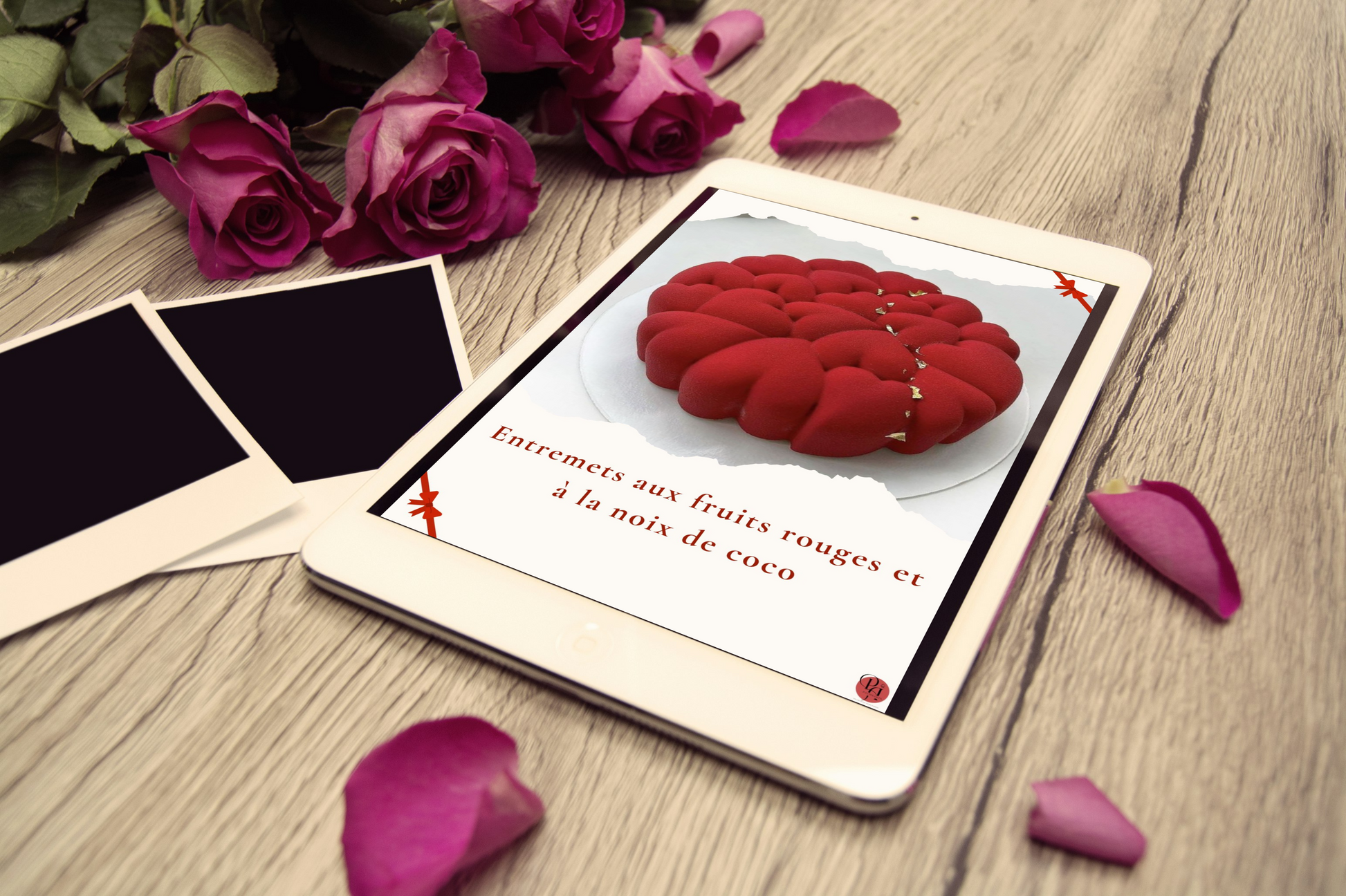Mockup BakeBook Saint-Valentin