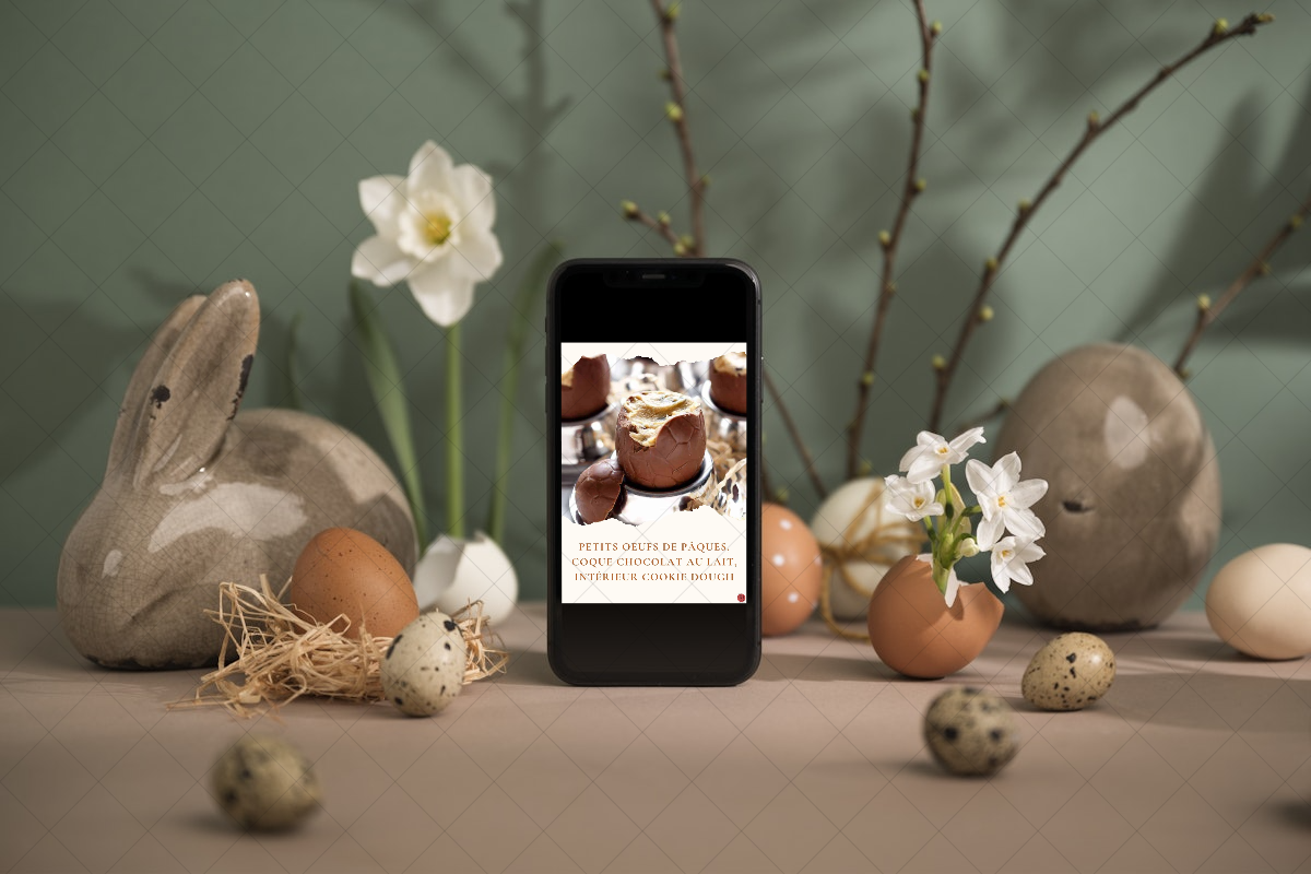 Mockup BakeBook Spécial Pâques