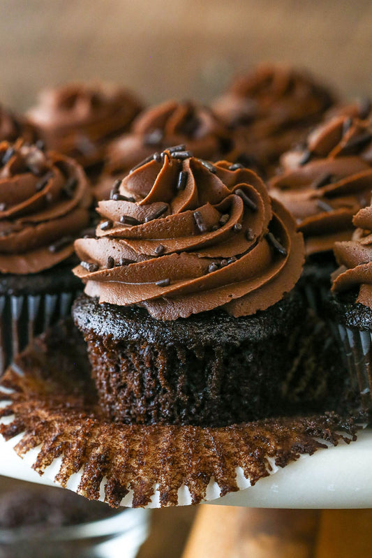 Cupcakes tout chocolat pour Pâques