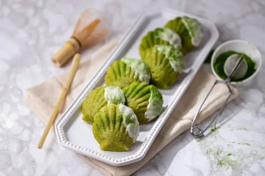 Recette-de-madeleines-au-thé-matcha-Un-délice-gourmand-et-original PatissArts