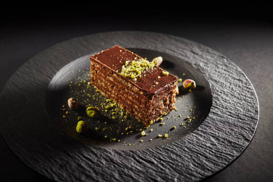 gâteau chocolat et pistache