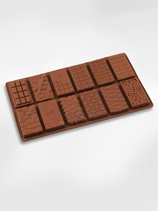 Moule à tablette de chocolat  Assortiments de 12