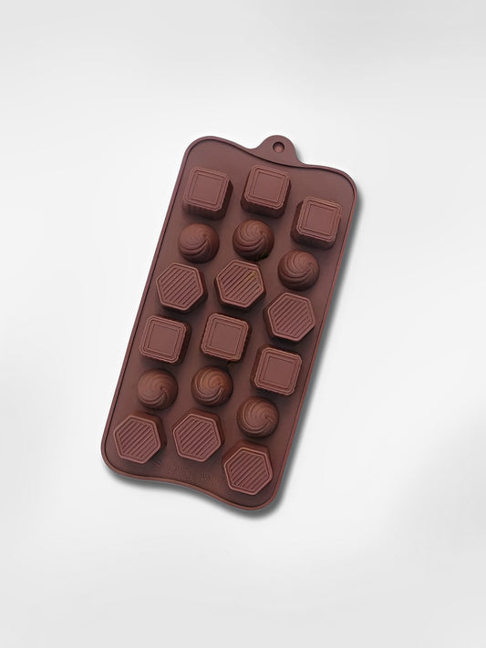 Moule à chocolats en silicone  Formes Géométriques