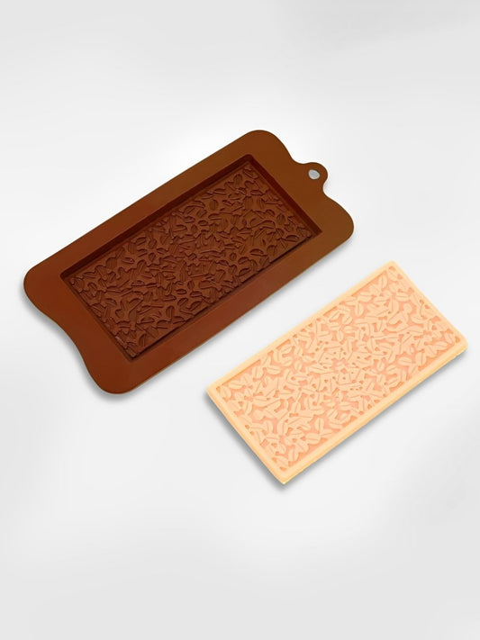 Moule à tablette de chocolat  Petites Feuilles