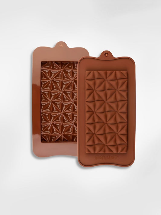 Moule à tablette de chocolat  Etoiles Gourmandes