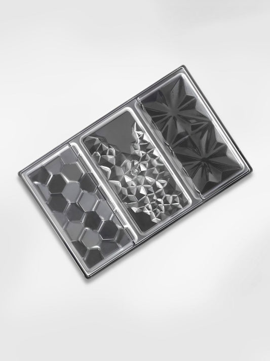 Moule à tablette de chocolat  Trilogie Géométrique