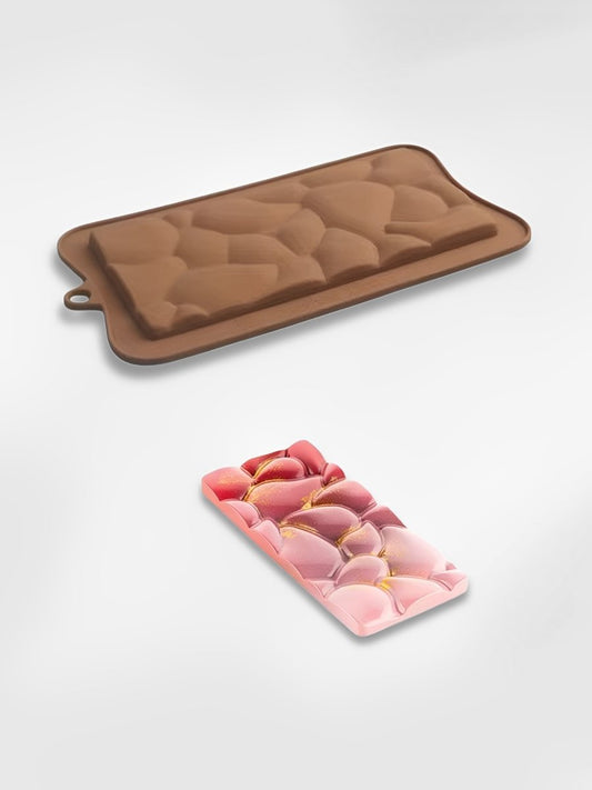 Moule à tablette de chocolat  Galets Sucrés