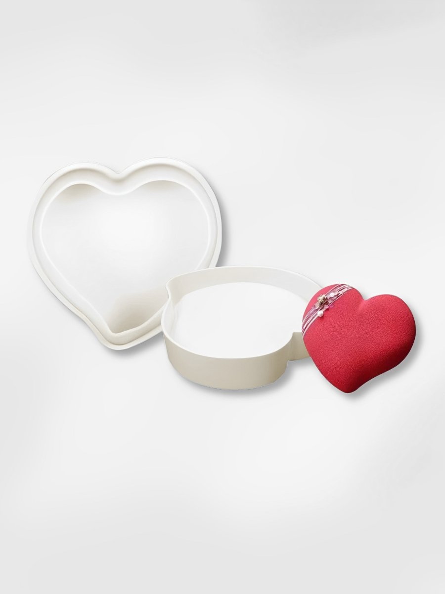 Moule à entremets en coeur en silicone Symphonie d'Amour