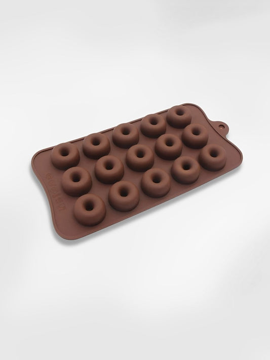 Moule à chocolats en silicone  Donuts