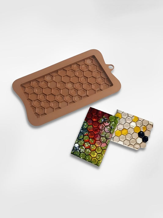 Moule à tablette de chocolat  Alvéole