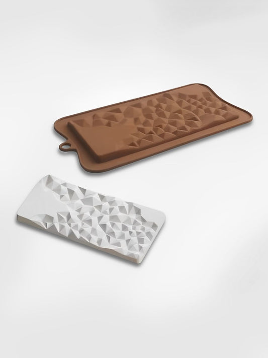 Moule à tablette de chocolat  Cristaux Glacés