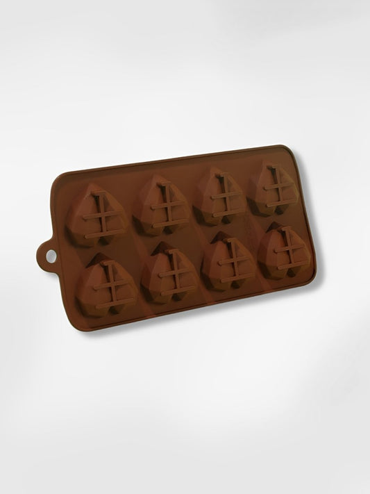 Moule à chocolats coeur en silicone  Coeurs Géométriques