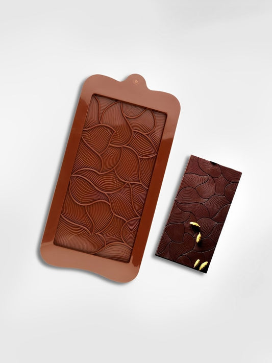 Moule à tablette de chocolat  Ondes de Cacao