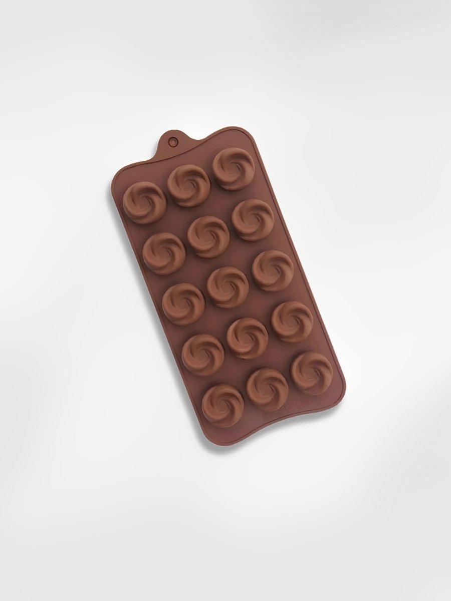 Moule à chocolats en silicone  Tourbillon Floral