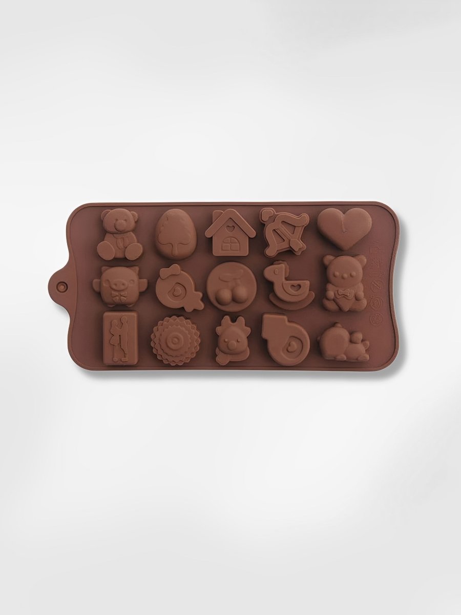 Moule à chocolats en silicone  Petits Trésors