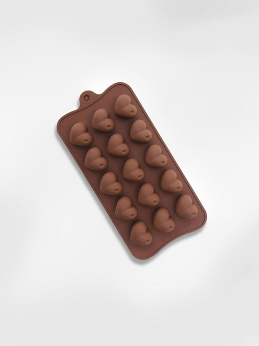Moule à chocolats coeur en silicone  Coeurs Sulfureux