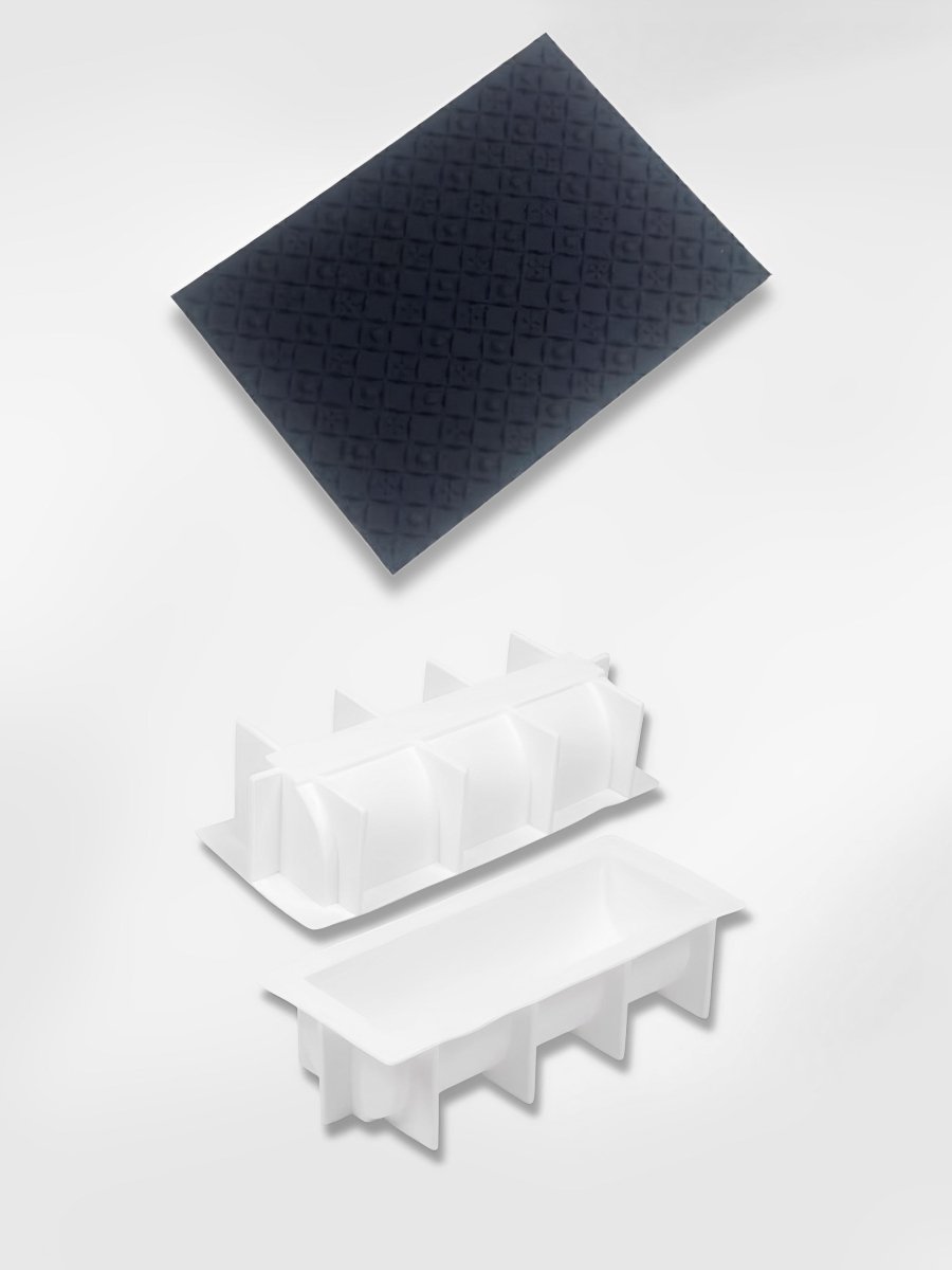 Moule pour bûche de noël en silicone avec tapis  Royal