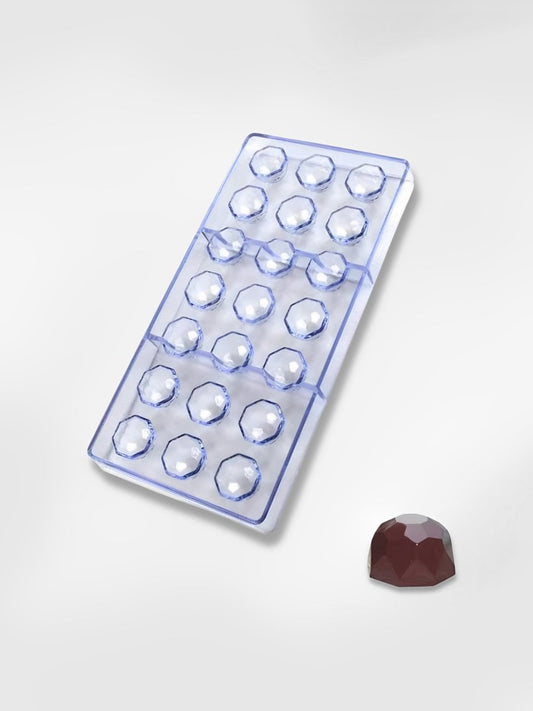 Moule à chocolats en polycarbonate  Gemme