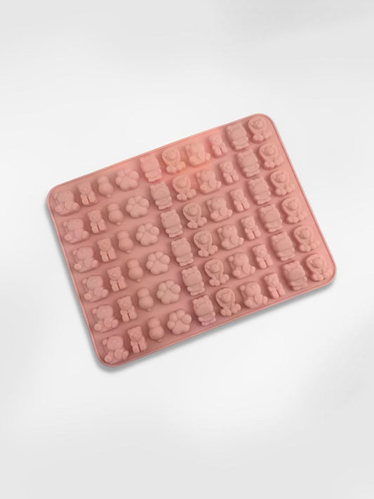 Moule à chocolats en silicone  Mini Zoo Sucré
