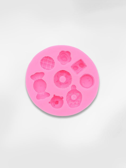 Moule à chocolats en silicone  Assortiments Gourmandises