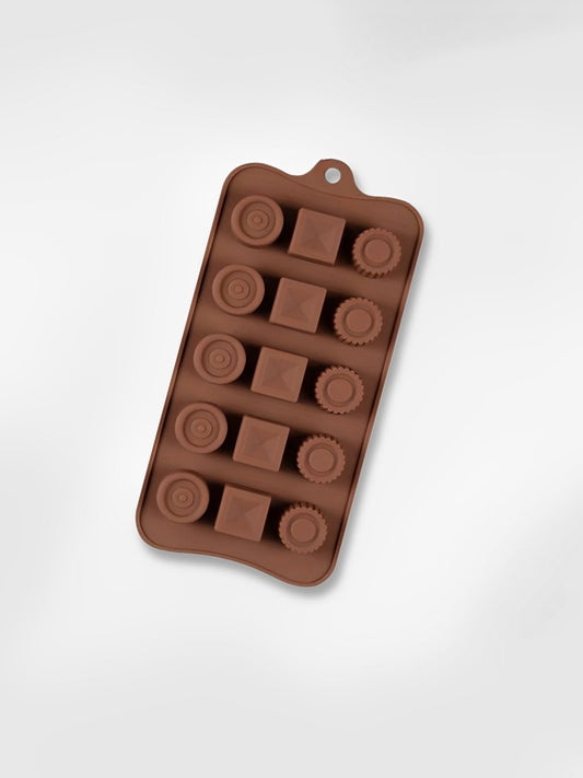 Moule à chocolats en silicone  Géométries