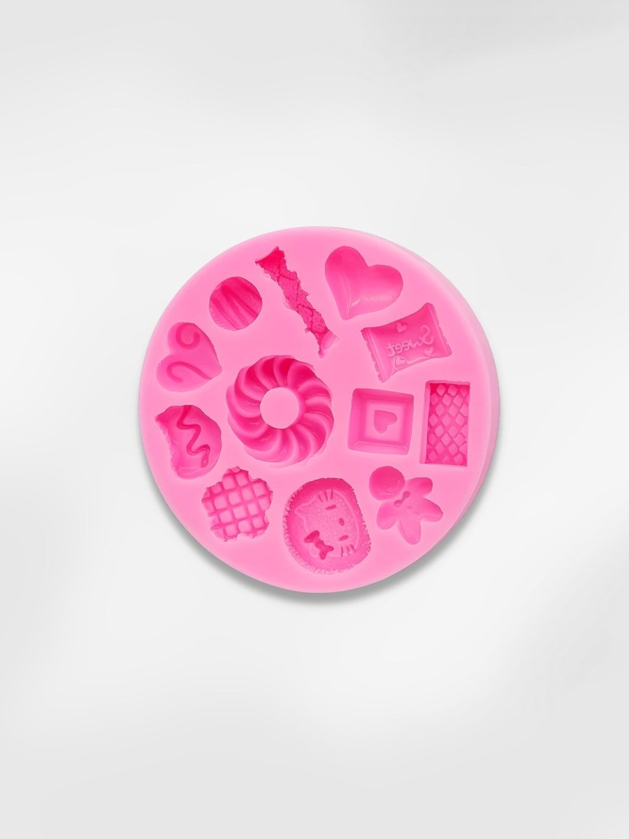 Moule à chocolats en silicone  Assortiments Gourmandises