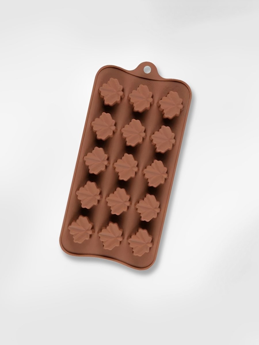 Moule à chocolats en silicone  Feuille de Chêne