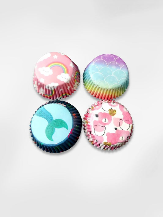 Moule à cupcake  Fantaisie (x100)