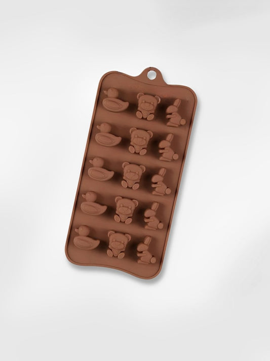 Moule à chocolats en silicone  Compagnons Chocolatés