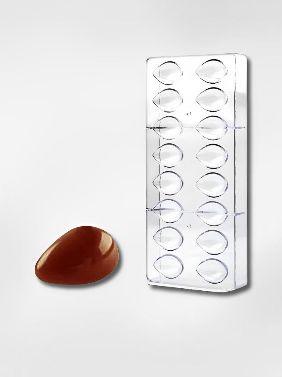 Moule à chocolats en polycarbonate  Goutte d'Eau