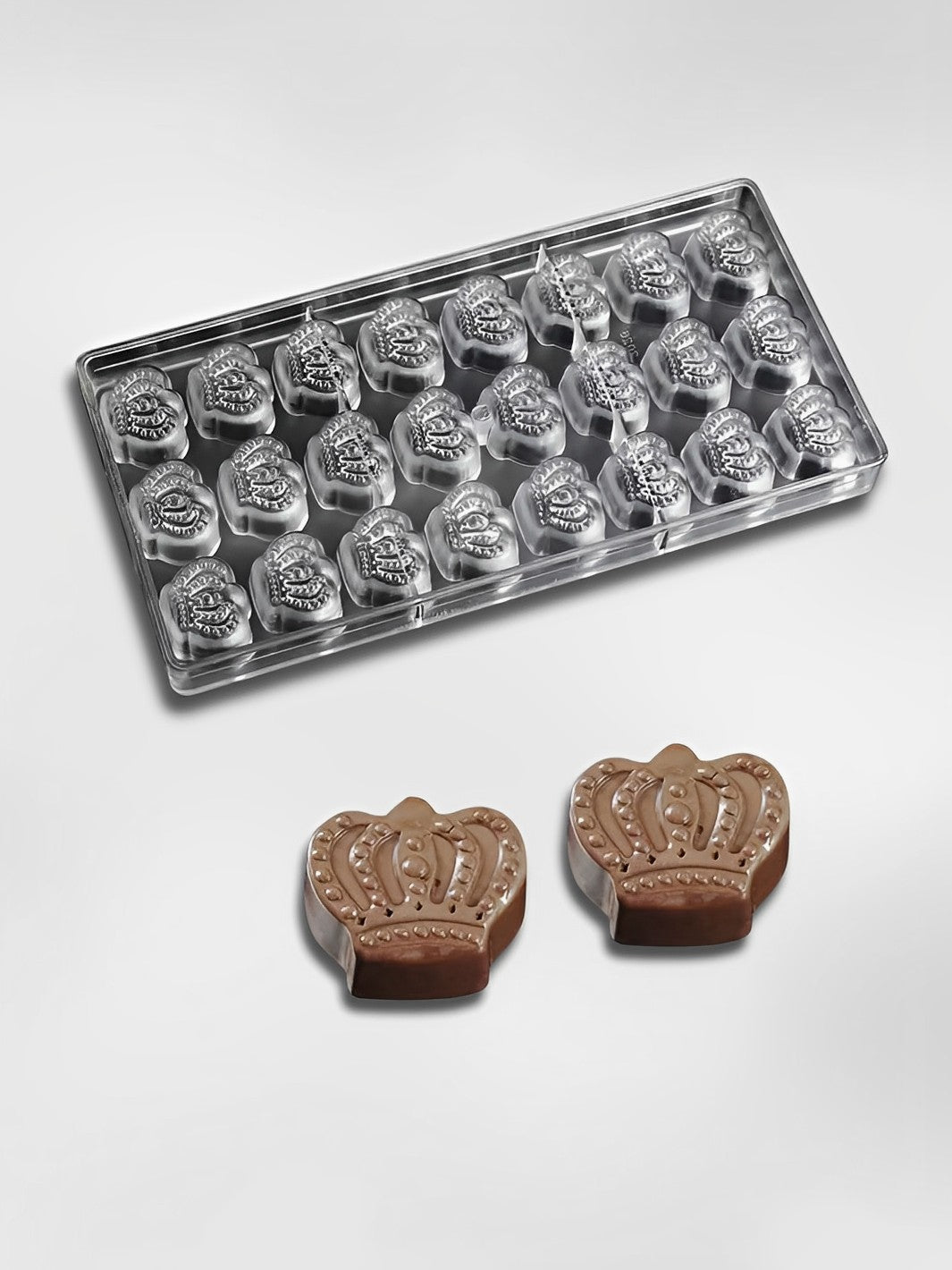Moule à chocolats en polycarbonate  Crown
