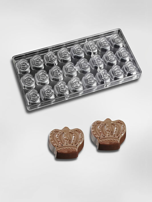 Moule à chocolats en polycarbonate  Crown