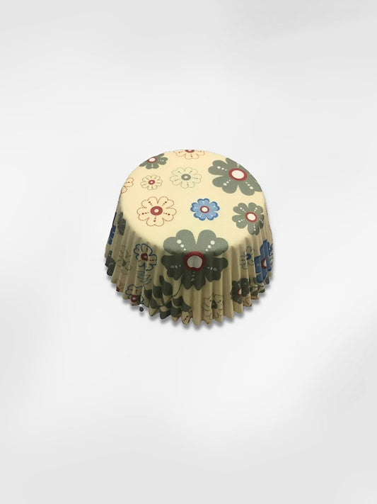 Moule à cupcake  Douces Fleurs (x50)