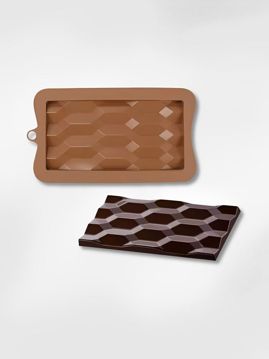 Moule à tablette de chocolat  Hexa Délice