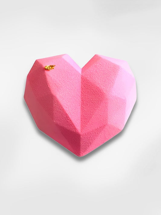 Entremets Coeur Géométrique