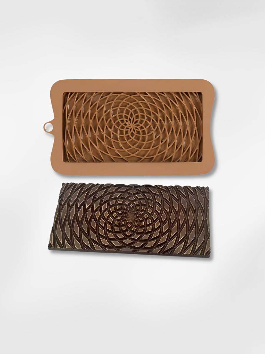 Moule à tablette de chocolat  Mandala de Cacao