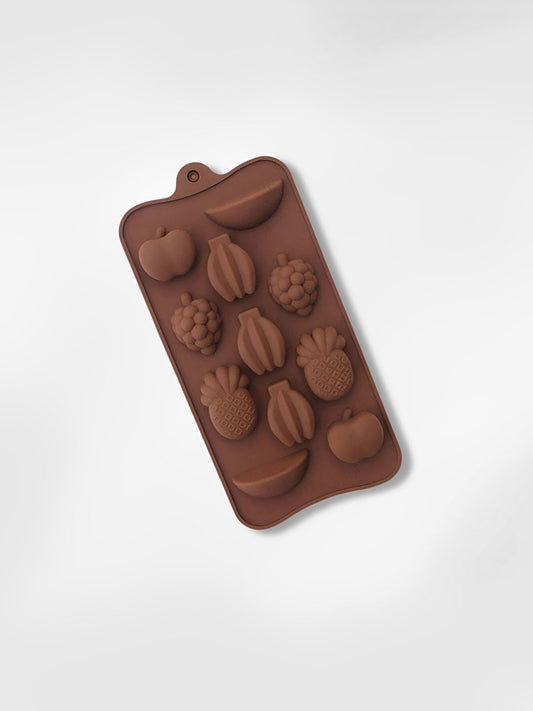 Moule à chocolats en silicone  Fruits