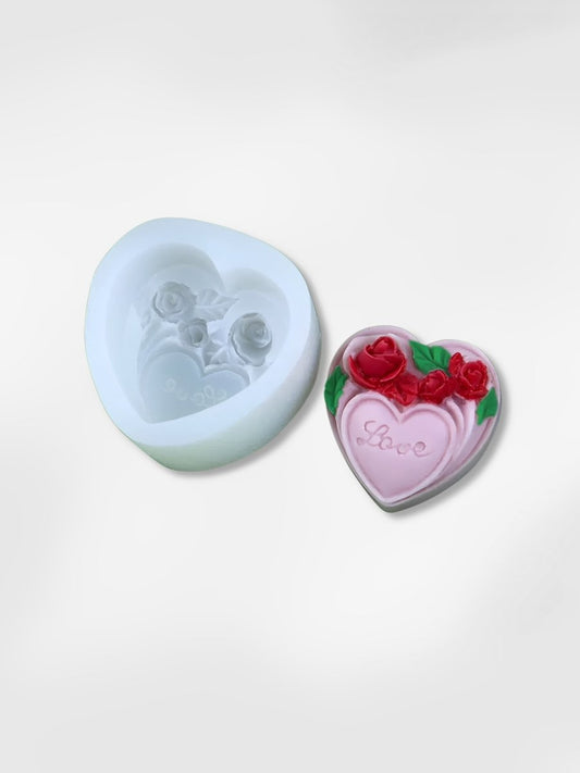 Moule coeur en silicone  Petits Coeurs