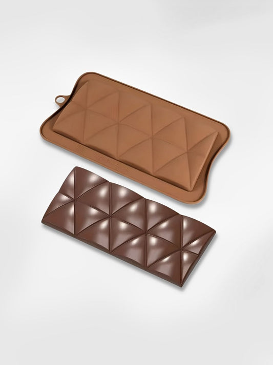 Moule à tablette de chocolat  Pyramides Fondantes
