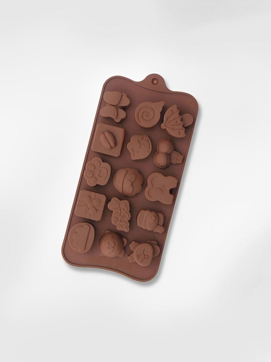 Moule à chocolats en silicone  Douceurs Fantaisies